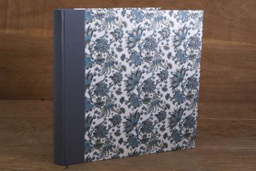Blue-grey photo album of the extra class, handmade in Westphalia